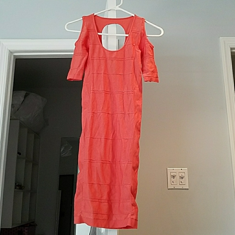 Salmon colored party dress!!!